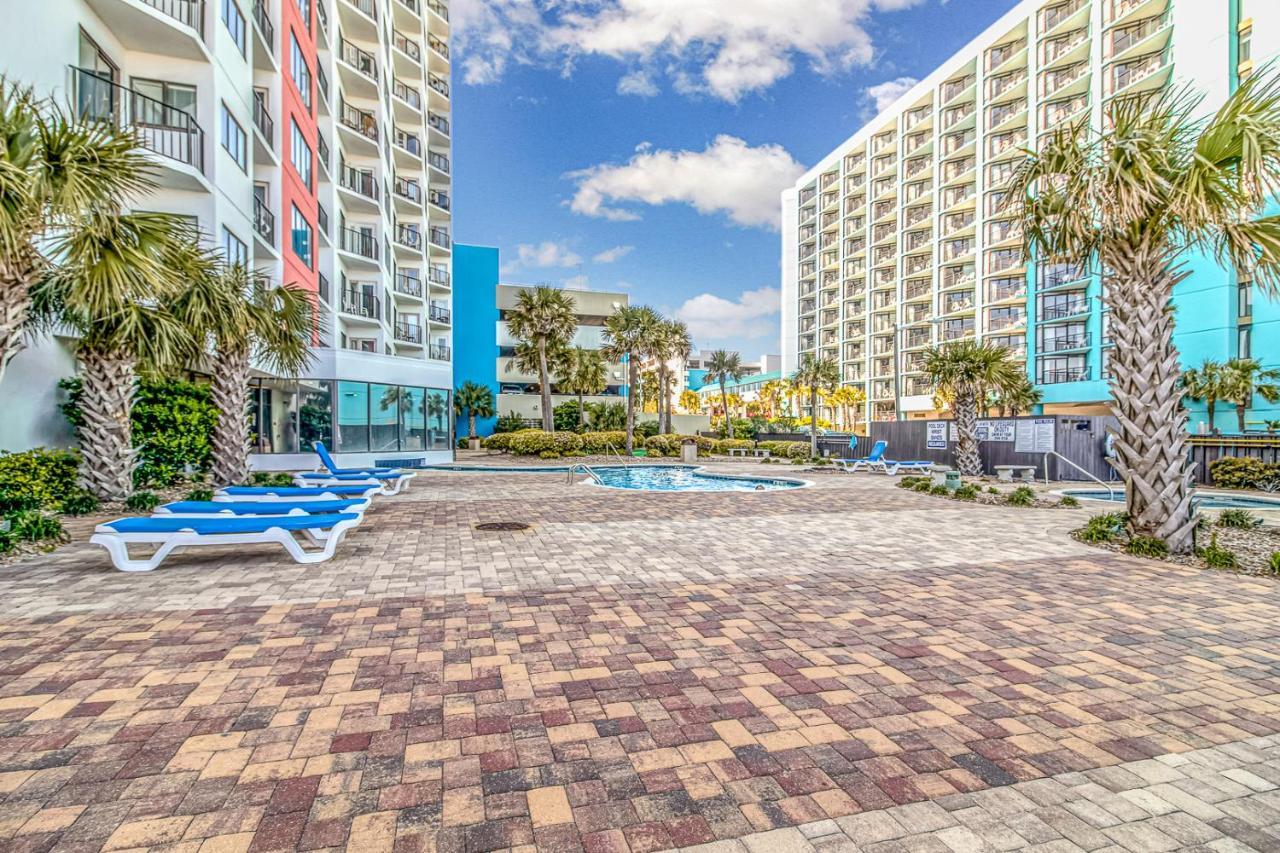 Ocean Front Studio With Panoramic Views! Palace Resort 1001 Myrtle Beach Exterior foto