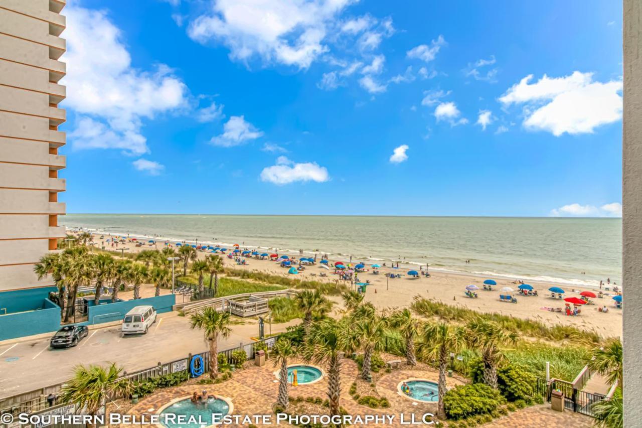 Ocean Front Studio With Panoramic Views! Palace Resort 1001 Myrtle Beach Exterior foto